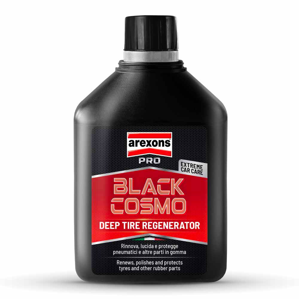 Arexons Black Cosmo Rinnovatore Plastica Nera 500ml – Ripristina l'Originale