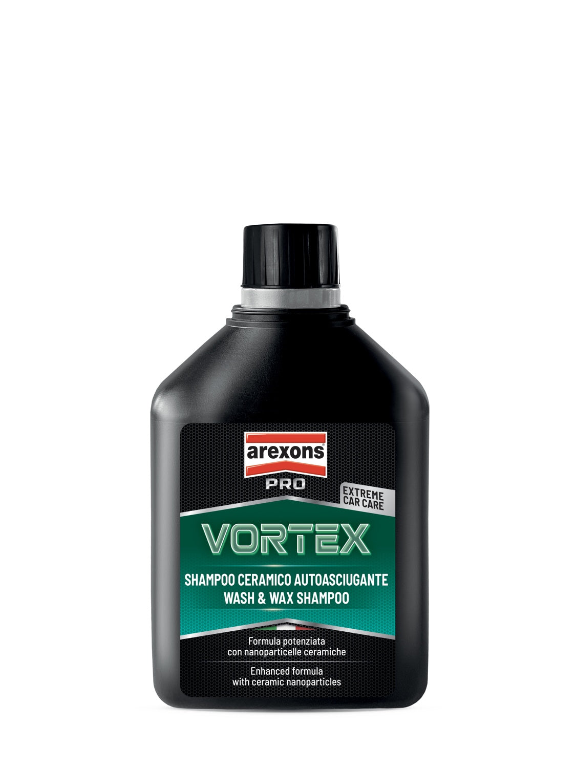 Arexons Black Cosmo 500ml – Rigenerante Nero per Plastiche Esterne e Gomme Auto