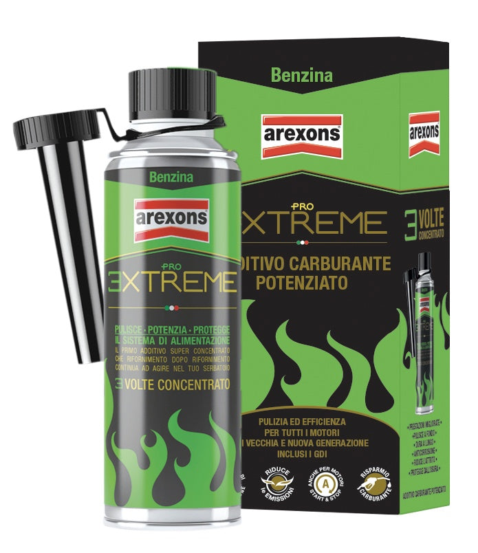 Arexons Extreme Benzina 325ml – Additivo Concentrato per Prestazioni Motore a Benzina