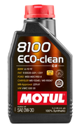 Motul 8100 ECO-clean 0W30 C2 100% Sintetico 1L