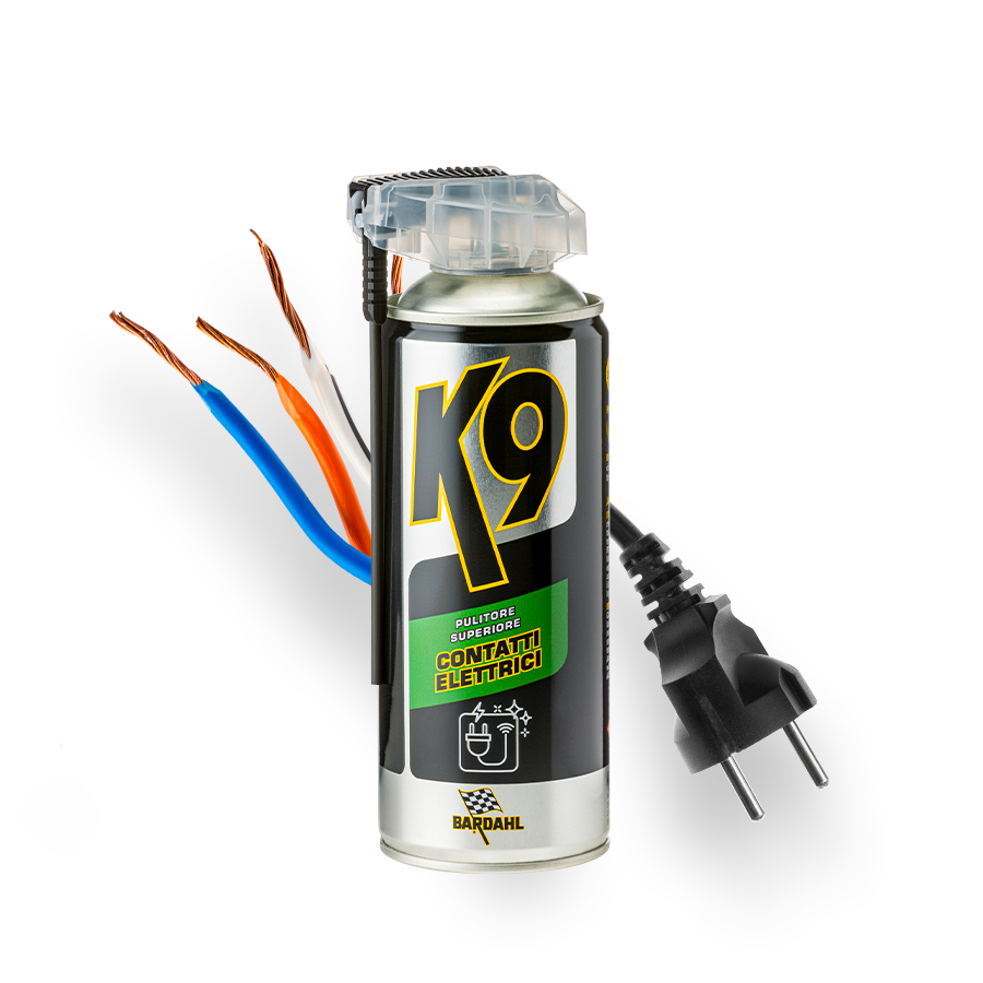 Bardahl K9 Contatti Elettrici 400ml – Pulitore Contatti Elettrici Auto