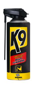Bardahl K9 Spray Multifunzione 400ml – Lubrificante Sbloccante Anticorrosivo