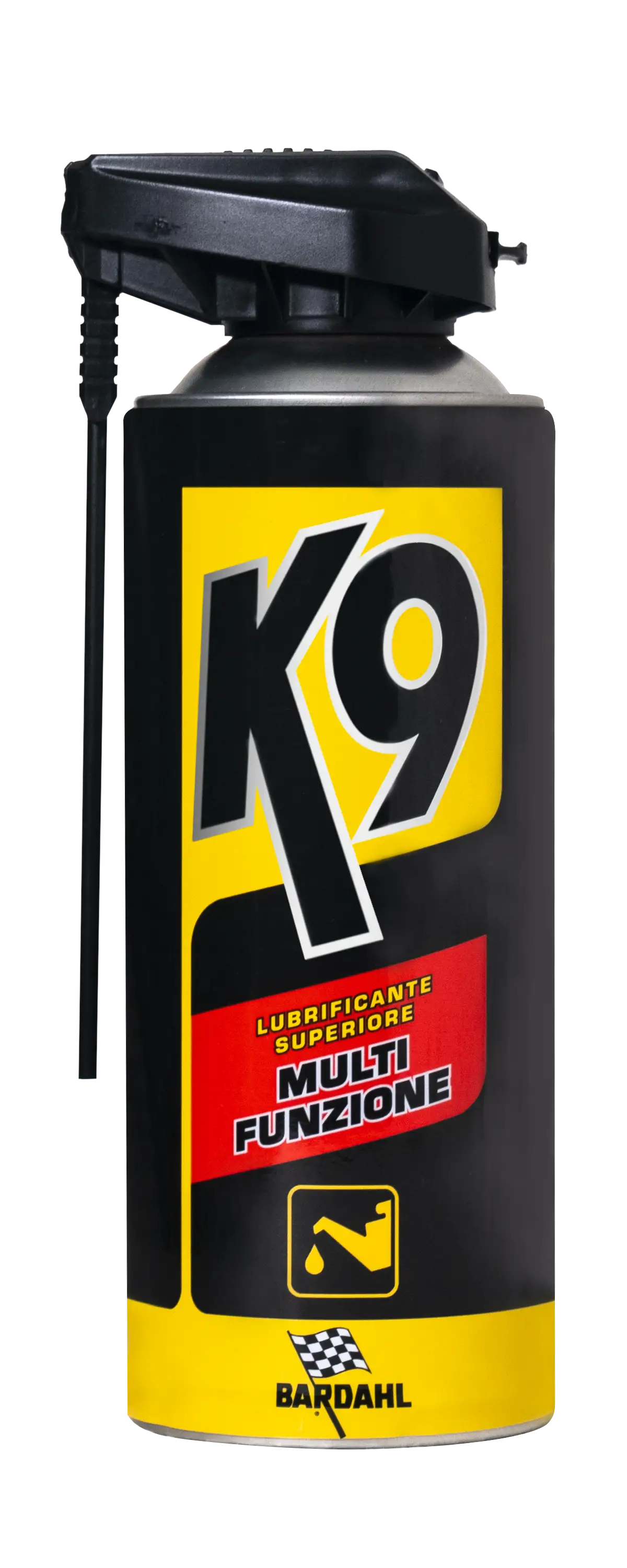 Bardahl K9 Spray Multifunzione 400ml – Lubrificante Sbloccante Anticorrosivo